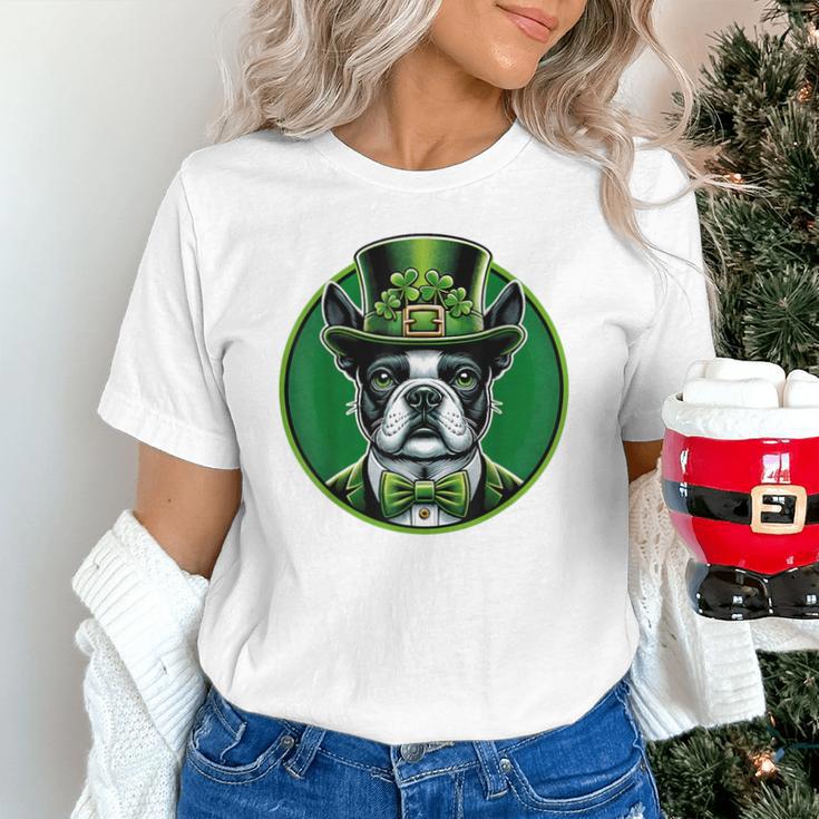 Boston Terrier Dog St Patricks Day Irish Pet Lover Men Women Kids Unisex T-Shirt, gift for family, gift for coworker