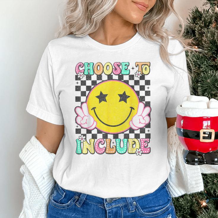 Choose To Include Special Education Teacher Autism Awareness Unisex T-Shirt, gift for family, gift for coworker