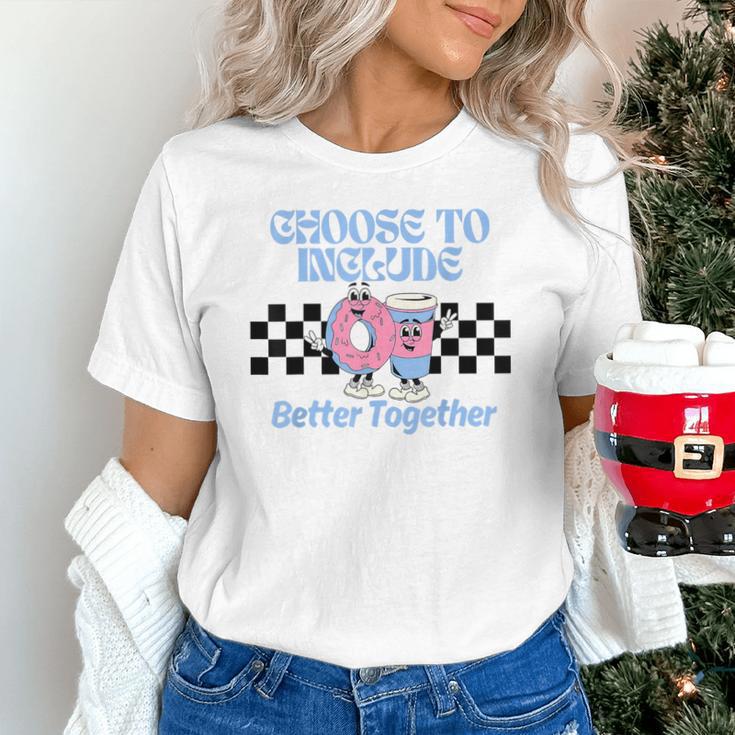 Choose To Include Special Education Teacher Autism Awareness Unisex T-Shirt, gift for family, gift for coworker Choose To Include Special Education Teacher Autism Awareness Unisex T-Shirt, gift for family, gift for coworker