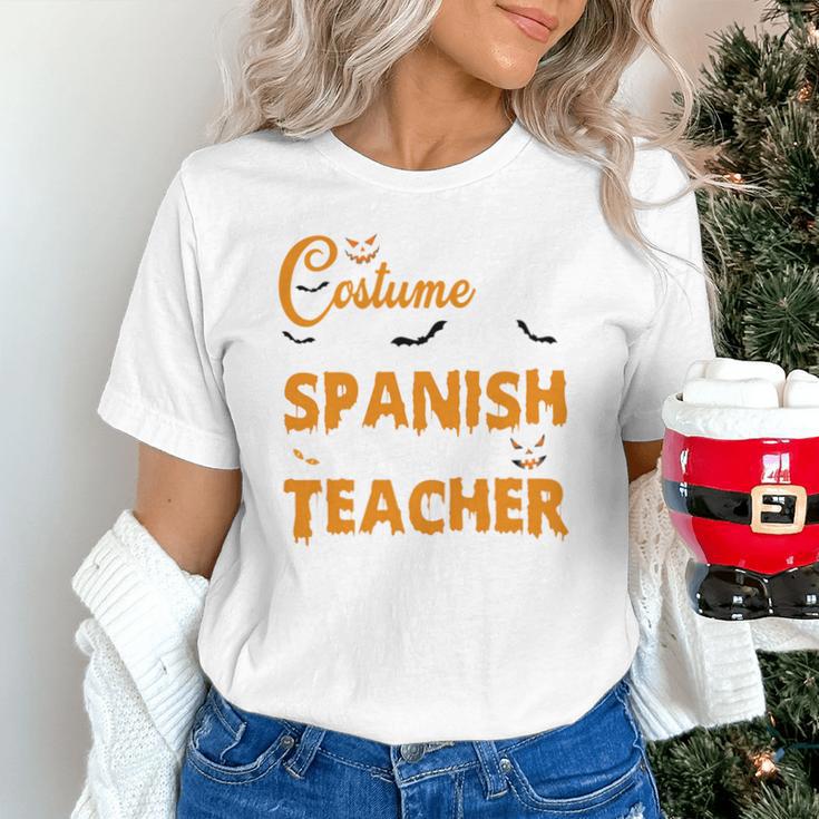 I Don't Need A Costume I'm A Spanish Teacher Halloween Unisex T-Shirt, gift for family, gift for coworker
