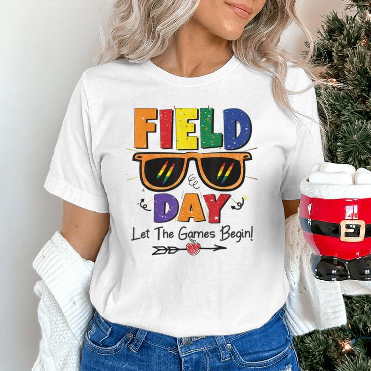 Field Day 2025 Let The Games Begin Kids Boys Girls Teachers Unisex T-Shirt, gift for family, gift for coworker Field Day 2025 Let The Games Begin Kids Boys Girls Teachers Unisex T-Shirt, gift for family, gift for coworker