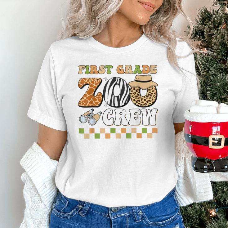 Field Zoo Trip Teacher First Grade Crew Back To School Unisex T-Shirt, First Grade Teacher Shirts, gift for family, gift for coworker Field Zoo Trip Teacher First Grade Crew Back To School Unisex T-Shirt, First Grade Teacher Shirts, gift for family, gift for coworker