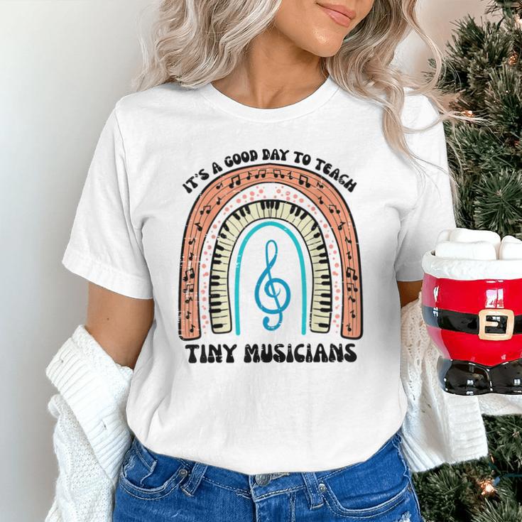 Good Day To Teach Tiny Musicians Piano Music Teacher Women Unisex T-Shirt, gift for family, gift for coworker Good Day To Teach Tiny Musicians Piano Music Teacher Women Unisex T-Shirt, gift for family, gift for coworker