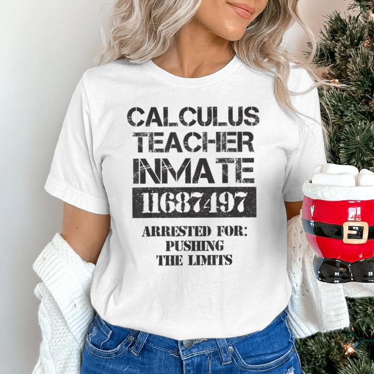 Halloween Calculus Teacher Prisoner Costume Unisex T-Shirt, gift for family, gift for coworker Halloween Calculus Teacher Prisoner Costume Unisex T-Shirt, gift for family, gift for coworker