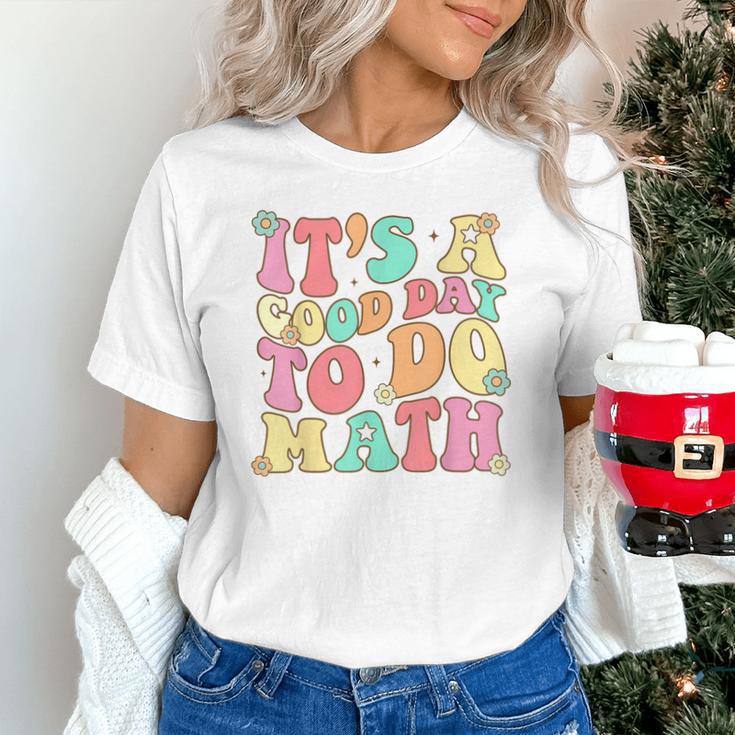 It's A Good Day To Do Math Teachers Women Kids Math Unisex T-Shirt, gift for family, gift for coworker