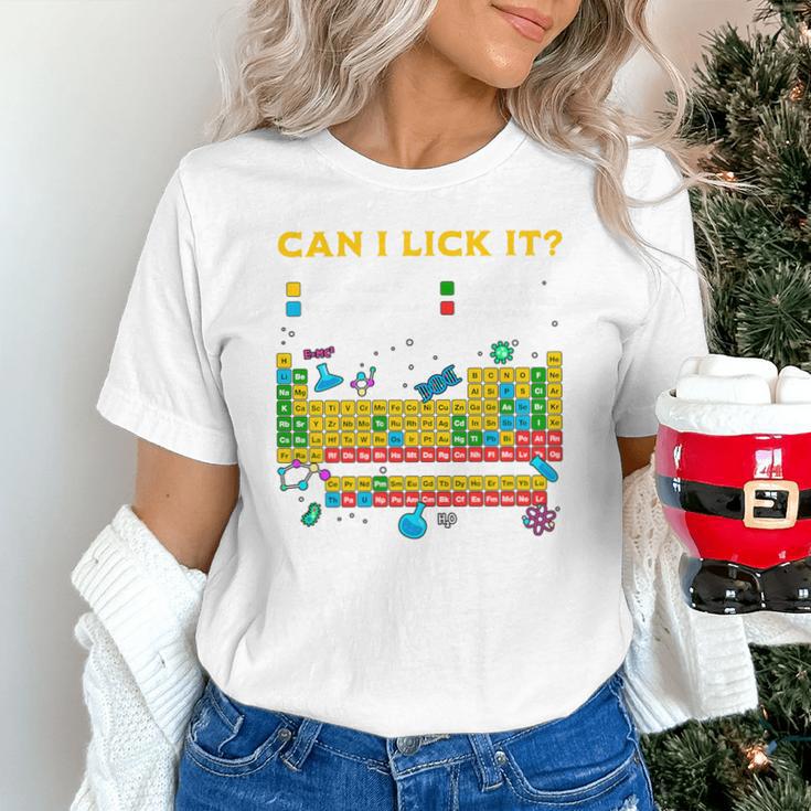 Can I Lick It Periodic Table Science Teacher Student Premium Tri-Blend Unisex T-Shirt, Science Teacher Shirts, gift for family, gift for coworker Can I Lick It Periodic Table Science Teacher Student Premium Tri-Blend Unisex T-Shirt, Science Teacher Shirts, gift for family, gift for coworker