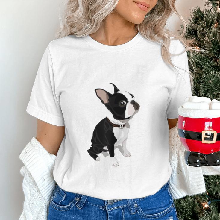 Love NOPE Boston Terrier Dog Lover Unisex T-Shirt, gift for family, gift for coworker