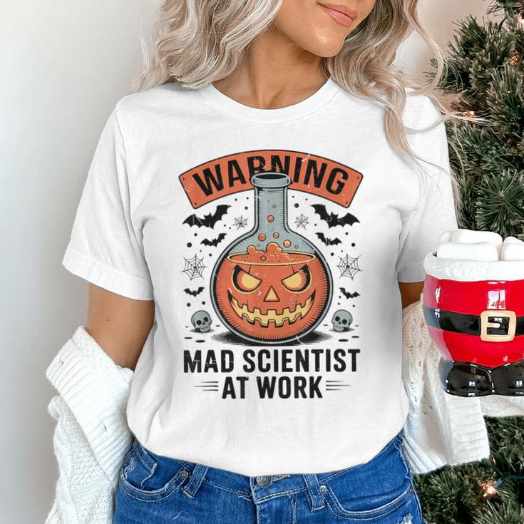 Mad Scientist Pumpkin Science Teacher Halloween Costume Kids Unisex T-Shirt, Science Teacher Shirts, gift for family, gift for coworker