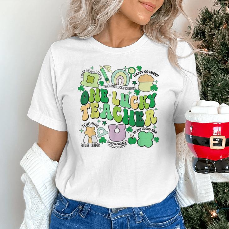 One Lucky Teacher St Patrick's Day Irish Teacher Lucky Era Unisex T-Shirt, gift for family, gift for coworker One Lucky Teacher St Patrick's Day Irish Teacher Lucky Era Unisex T-Shirt, gift for family, gift for coworker