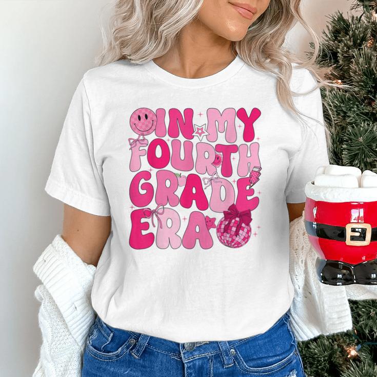 Pink Fourth Grade Era 4th Back To School Grade Teacher Unisex T-Shirt, 4th Grade Teacher Shirts, gift for family, gift for coworker
