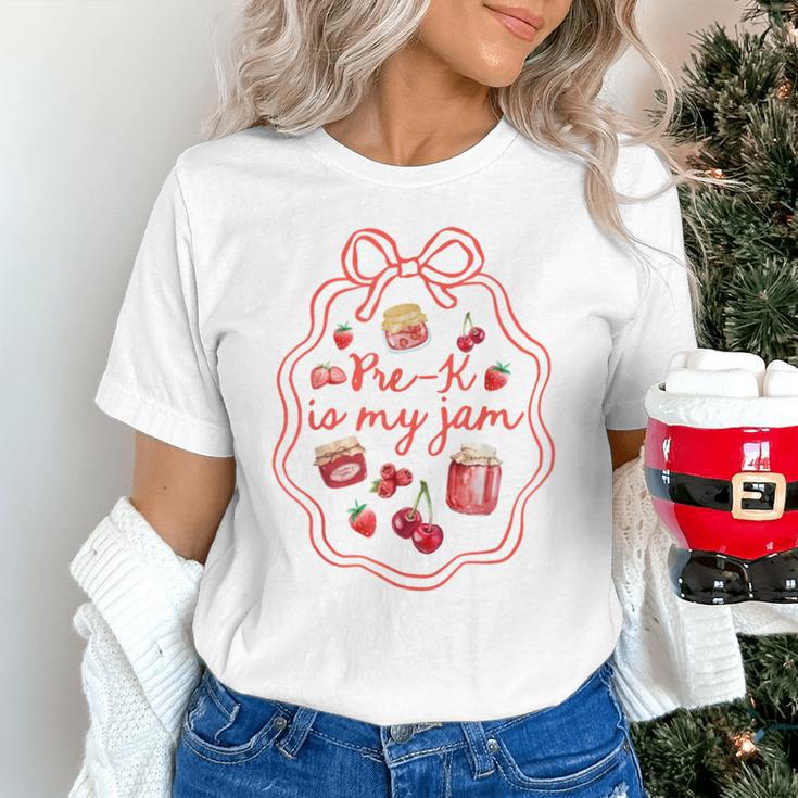 Preschool Pre-K Is My Jam Strawberry Girl Teacher Kids Unisex T-Shirt, gift for family, gift for coworker Preschool Pre-K Is My Jam Strawberry Girl Teacher Kids Unisex T-Shirt, gift for family, gift for coworker