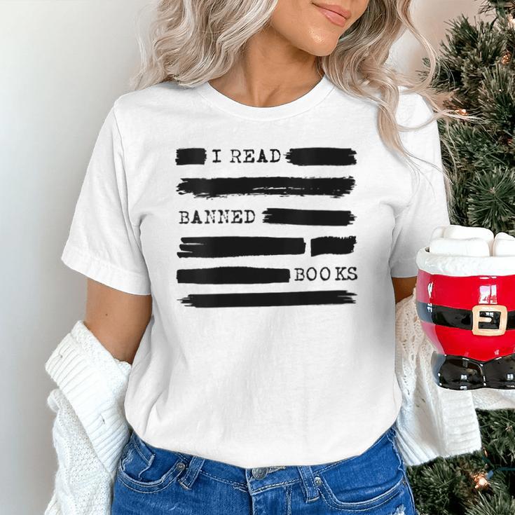 I Read Banned Books Banned Books Week Librarian Teacher Unisex T-Shirt, gift for family, gift for coworker I Read Banned Books Banned Books Week Librarian Teacher Unisex T-Shirt, gift for family, gift for coworker