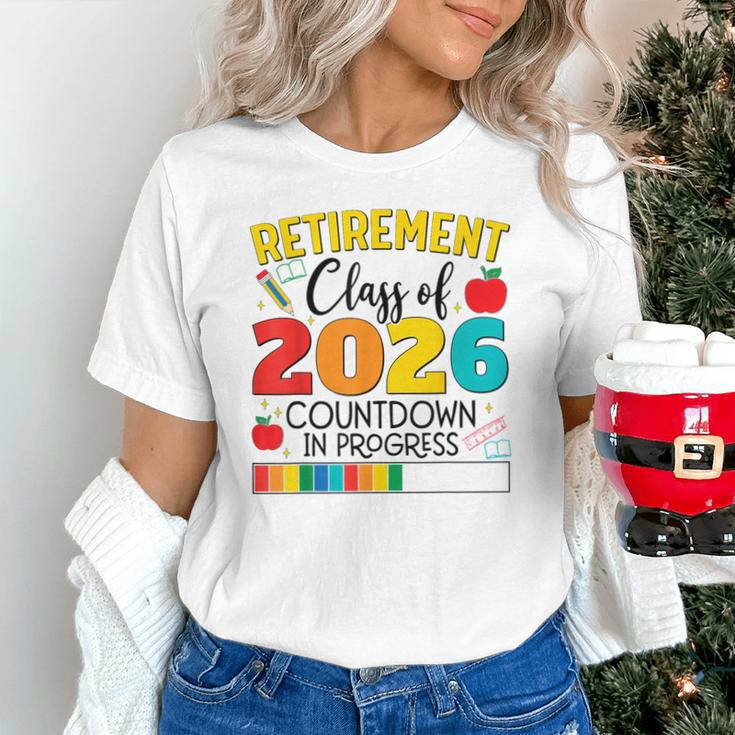 Retirement Class Of 2026 Countdown In Progress Teacher Unisex T-Shirt, gift for family, gift for coworker Retirement Class Of 2026 Countdown In Progress Teacher Unisex T-Shirt, gift for family, gift for coworker