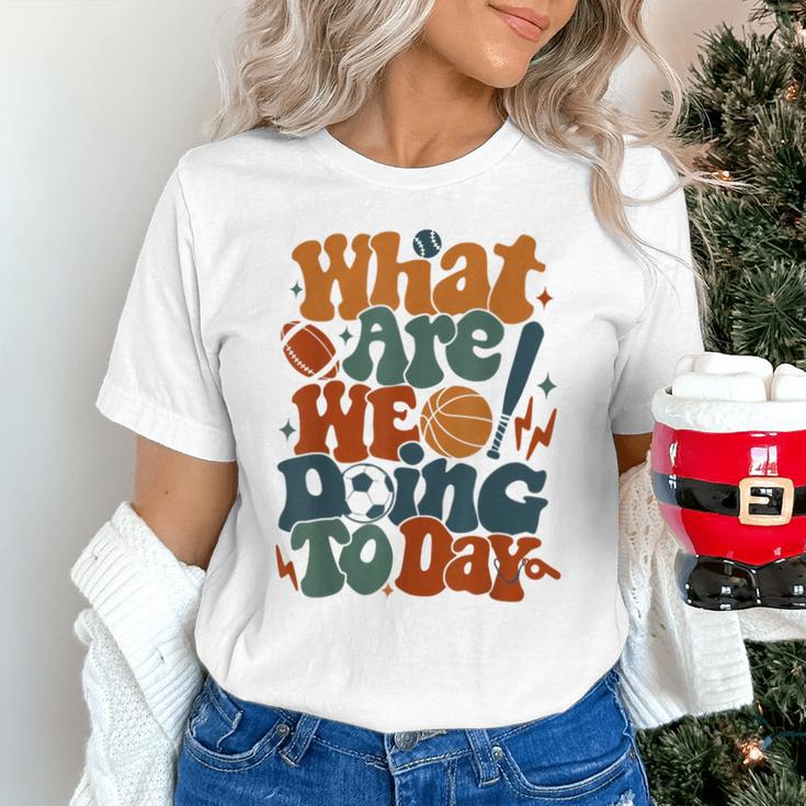 Retro PE Teacher What Are We Doing Today School Coach Women Unisex T-Shirt, Pe Teacher Shirts, gift for family, gift for coworker