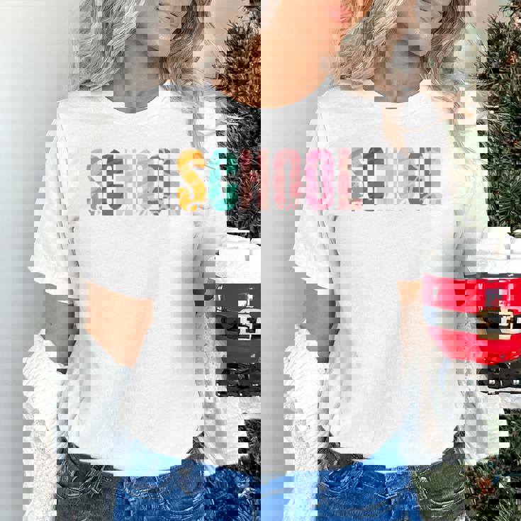 School Psychologist Rainbow Psychology Teacher Unisex T-Shirt, gift for family, gift for coworker