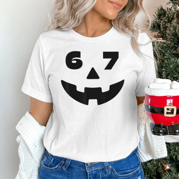 Six Seven Halloween Costume For Students Teachers 6 7 Unisex T-Shirt, gift for family, gift for coworker Six Seven Halloween Costume For Students Teachers 6 7 Unisex T-Shirt, gift for family, gift for coworker