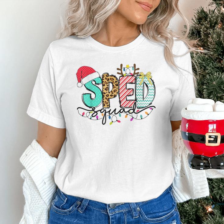 SPED Squad Special Education Teacher Autism Christmas Women Unisex T-Shirt, gift for family, gift for coworker SPED Squad Special Education Teacher Autism Christmas Women Unisex T-Shirt, gift for family, gift for coworker