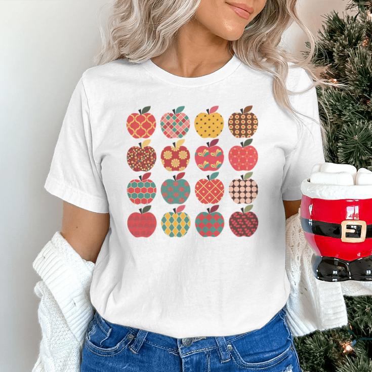 Teacher Apple Back To School Art For School Supplies Unisex T-Shirt, gift for family, gift for coworker Teacher Apple Back To School Art For School Supplies Unisex T-Shirt, gift for family, gift for coworker