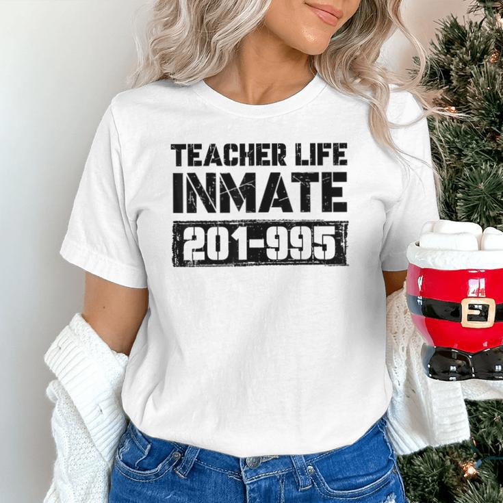 Teacher Life Jail Inmate Prisoner Halloween Costume Unisex T-Shirt, gift for family, gift for coworker Teacher Life Jail Inmate Prisoner Halloween Costume Unisex T-Shirt, gift for family, gift for coworker