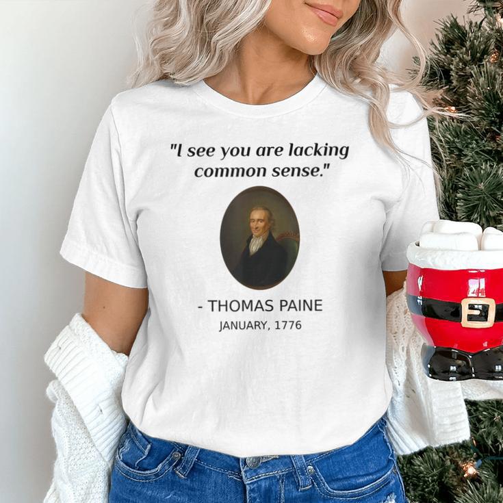 Thomas Paine Common Sense USA History Teacher Student Unisex T-Shirt, History Teacher Shirts, gift for family, gift for coworker Thomas Paine Common Sense USA History Teacher Student Unisex T-Shirt, History Teacher Shirts, gift for family, gift for coworker
