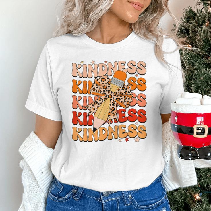 Unity Day Orange Kindness Teacher Bow Anti Bullying Be Kind Unisex T-Shirt, gift for family, gift for coworker Unity Day Orange Kindness Teacher Bow Anti Bullying Be Kind Unisex T-Shirt, gift for family, gift for coworker