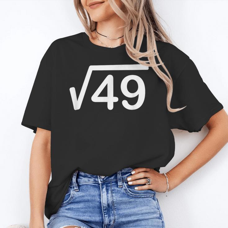 67 Six Seven Meme Square Root Couple Matching Teacher Women's T-Shirt