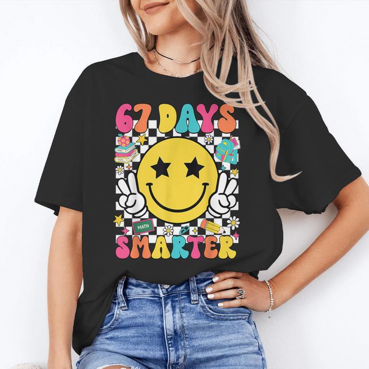 67th Day Of School Shirt 67 Days Smarter Teacher Boy Girls Women's T-Shirt