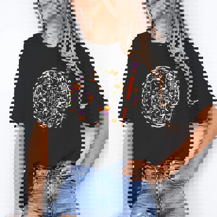 Art Teacher Pumpkin Scary Halloween Costume Men Women Women&#x27;s T-Shirt