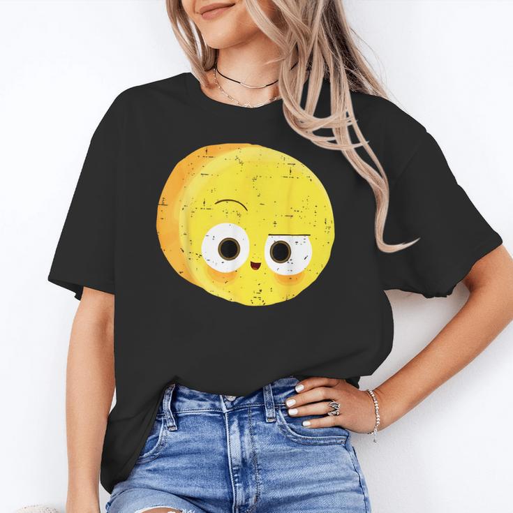 The Big Cheese Good Egg Teacher Halloween Costume Food Group Women's T-Shirt