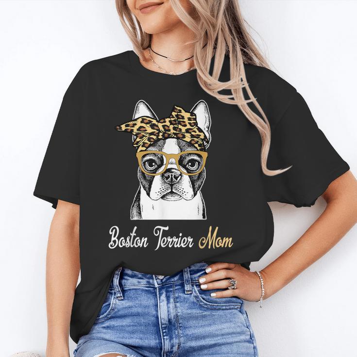 Birthday And Mother's Day -Boston Terrier Mom Women's T-Shirt