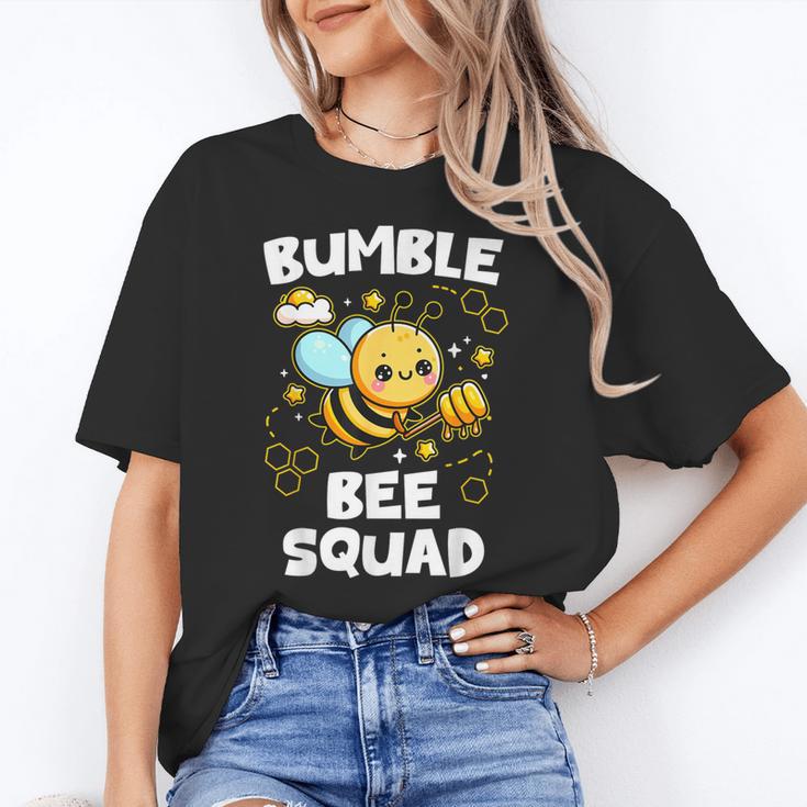 Bumble Bee Squad Honey Bumblebee Teacher Team Group Women's T-Shirt