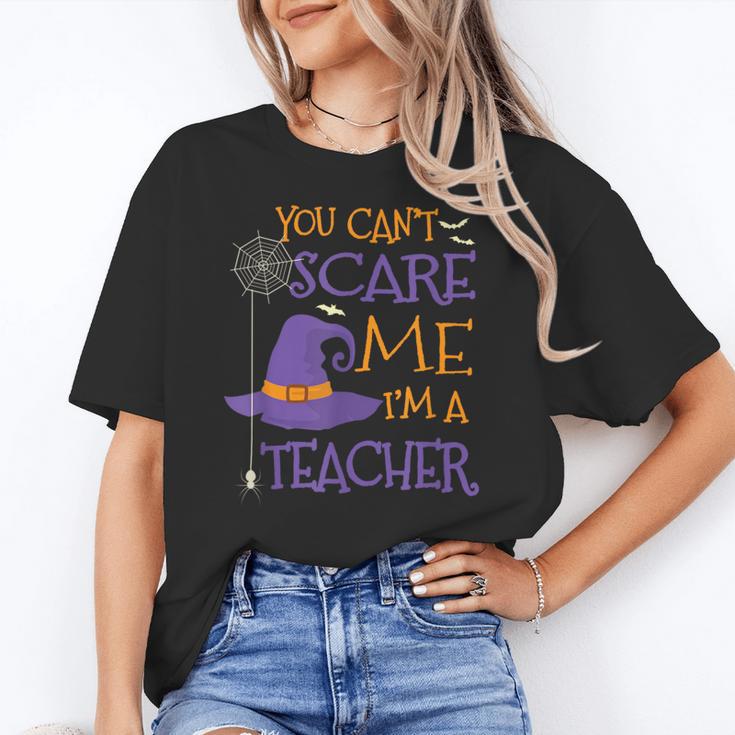 You Can't Scare Me I'm A Teacher For Men Women Women's T-Shirt, trending gift You Can't Scare Me I'm A Teacher For Men Women Women's T-Shirt, trending gift