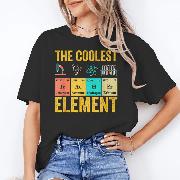 Chemistry Teacher Element Science Student Chemist Women's T-Shirt