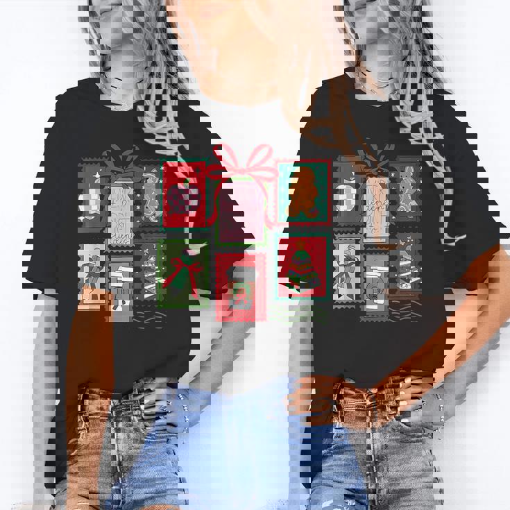 Christmas Teacher Stamps Women&#x27;s T-Shirt