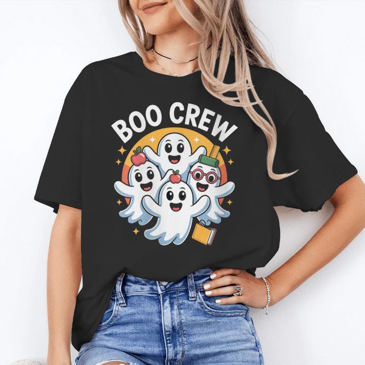 Cute Group Matching Teachers Halloween Women's T-Shirt