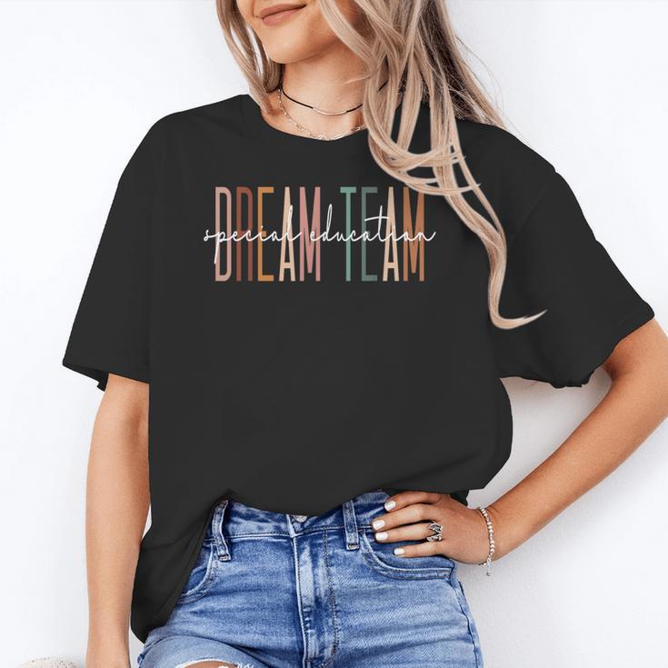 Dream Team Special Education Squad Special Education Teacher Women's T-Shirt