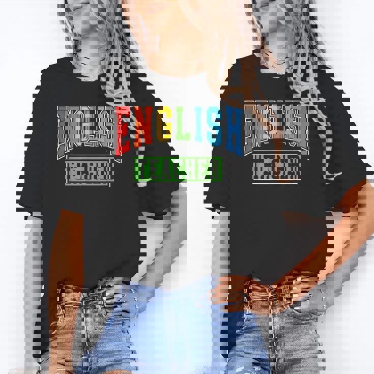 English Teacher Men Women Grammar Class English Teacher Women&#x27;s T-Shirt