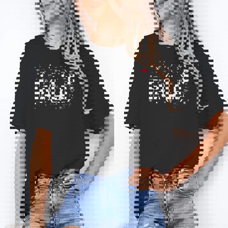 Fa La 8 Shirt Math Teacher Christmas Women&#x27;s T-Shirt