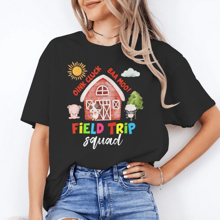 Farm Field Trip Squad Field Day 2025 Teachers Students Women's T-Shirt