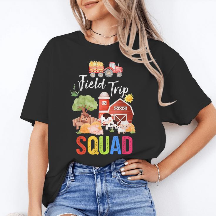 Farm Trip Field Trip Squad Farm Visit Teachers Students Women's T-Shirt