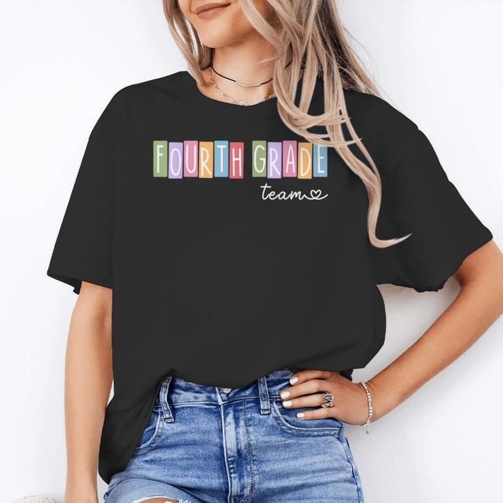 Fourth Grade Team 4th Grade Teacher Girls Boys Women's T-Shirt