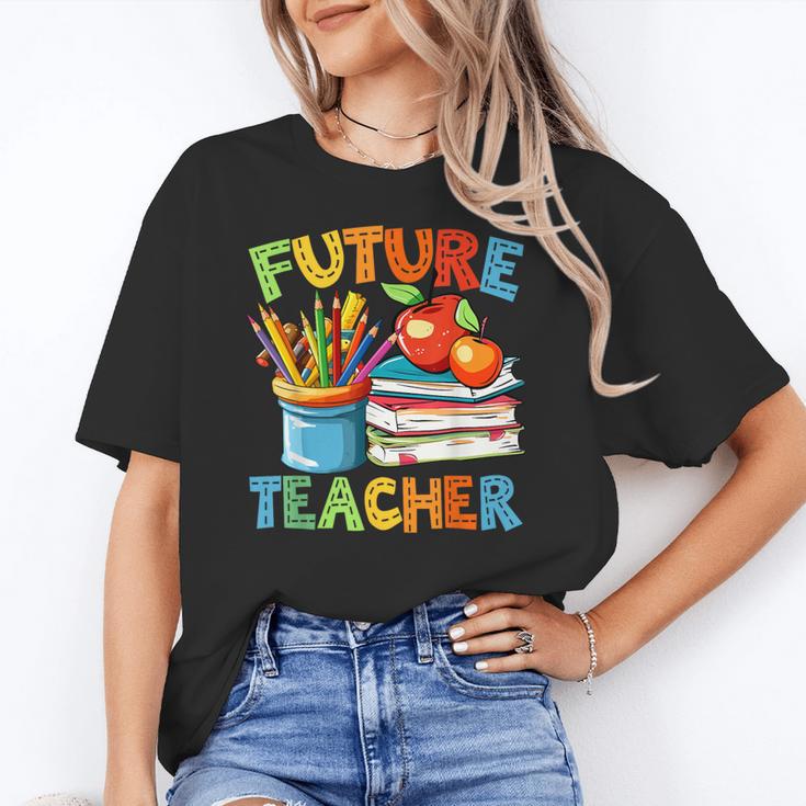 Future Teacher Costume For Kids Back To School Boy Girl Women's T-Shirt
