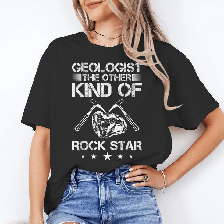 Geology Outfit Geology Teacher Geology Department Geologist Women's T-Shirt