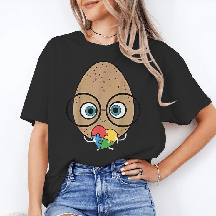 The Good Egg Teacher Halloween Costume Food Group Cute Women's T-Shirt