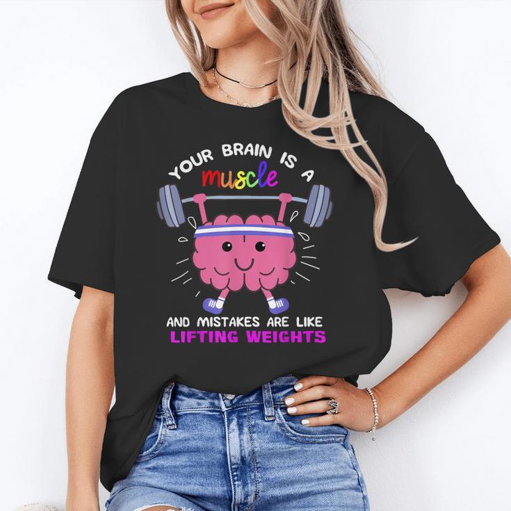 Growth Mindset Teacher Shirt Inspirational Shirts Women's T-Shirt