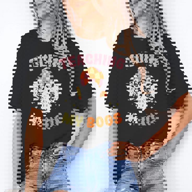 Halloween Teacher Teaching My Boos Costume Teacher Men Women Women&#x27;s T-Shirt