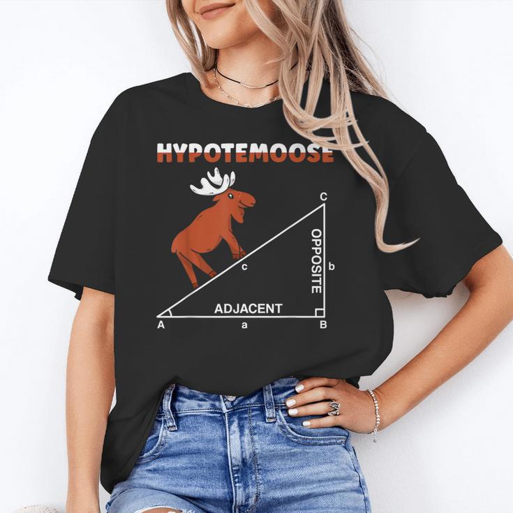 Hypotemoose Mathematics Teacher Mathematician Math Geek Women's T-Shirt