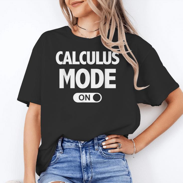 Math Calculus Mode On Teacher T-Shirt Women's T-Shirt