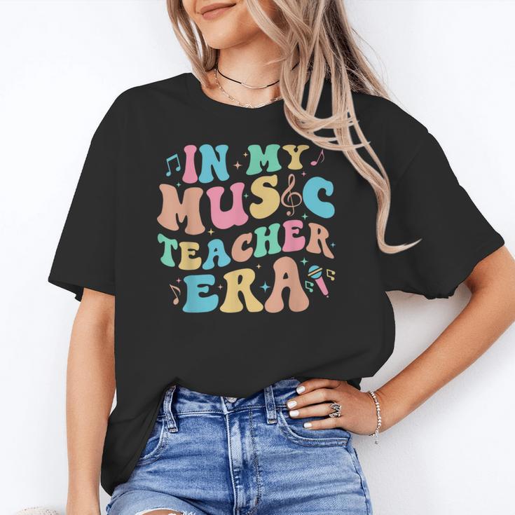 In My Music Teacher Era Back To School Squad Music Teacher Women's T-Shirt