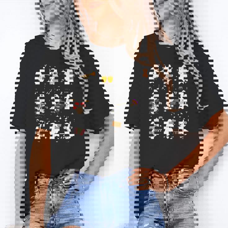 Music Teacher Halloween Music Teacher Education Women&#x27;s T-Shirt